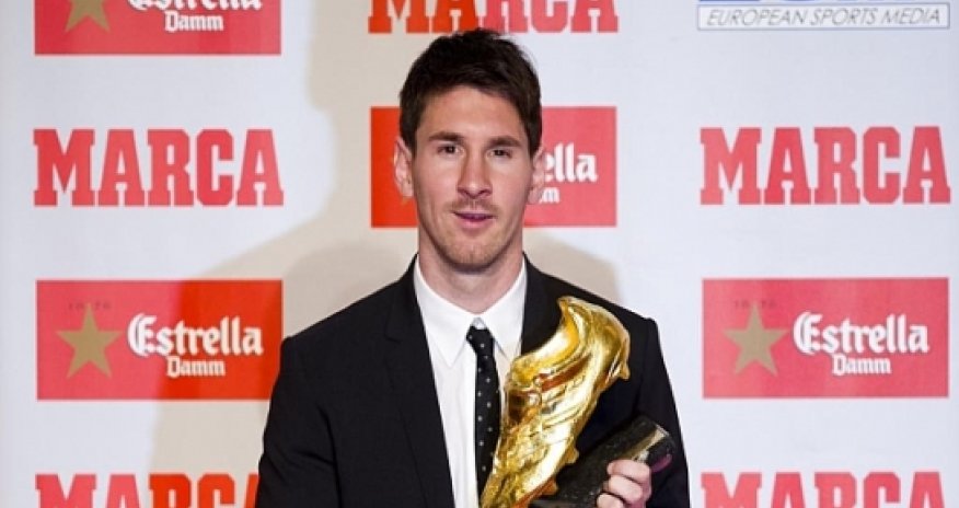 Messi to collect Golden Shoe on 20th November