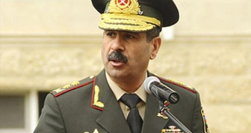 Azeri defense minister visits Russia