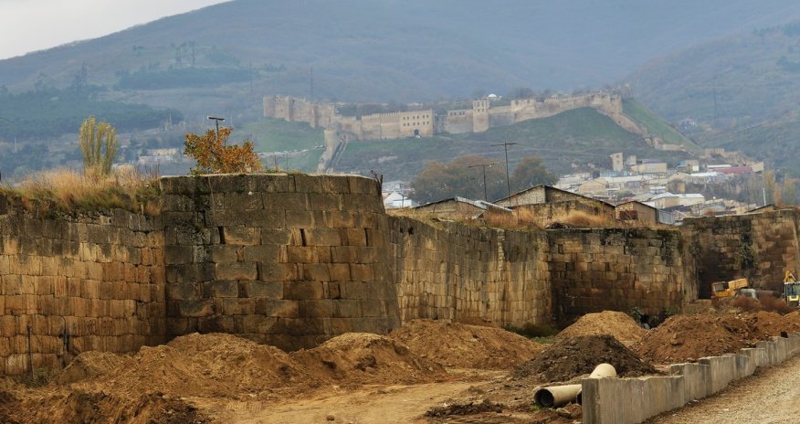 Views of Derbent, ancient Azeri town - PHOTO