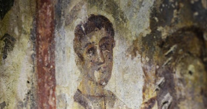 Frescoes hinting that women held power in the early Church -
