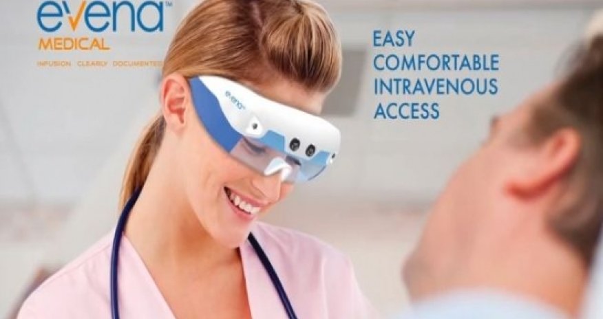 The real-life X-ray specs that let nurses see THROUGH a person's skin - VIDEO