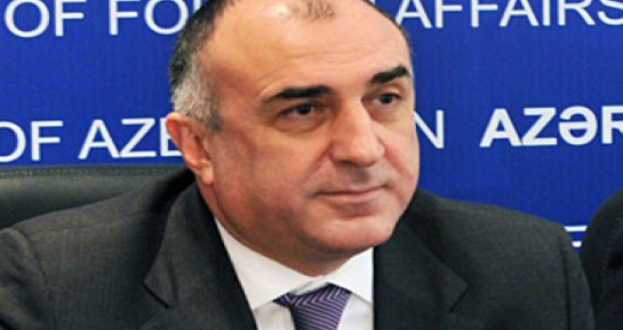Azeri foreign minister speaks at ECO meeting in Tehran