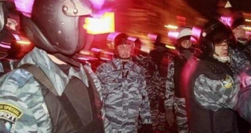 Ukraine police disperse EU-deal protesters