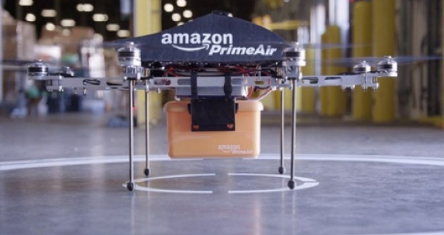 Amazon testing drones for deliveries