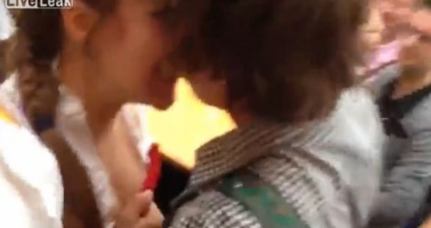 Man has lip reattached after woman bites it off