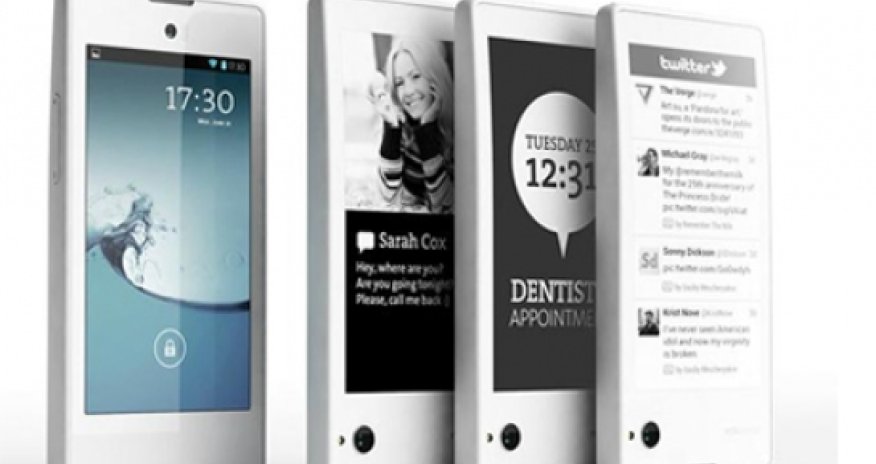 Two-screen phone with e-ink launched