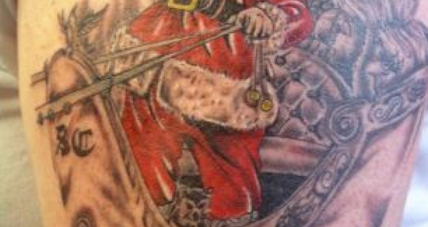 Every day is Christmas for these inked individuals - PHOTO