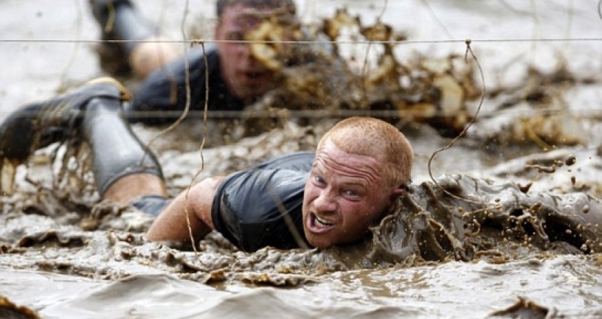 Recent obstacle race experienced electrical shocks from 10,000 volt wires - PHOTO