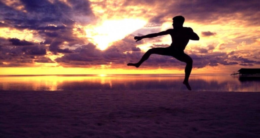 Who is the sports star in this incredible photo?