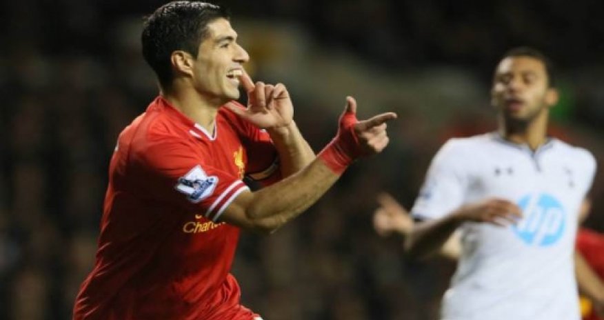 Luis Suarez destroys Spurs after being snubbed by mascot in handshake