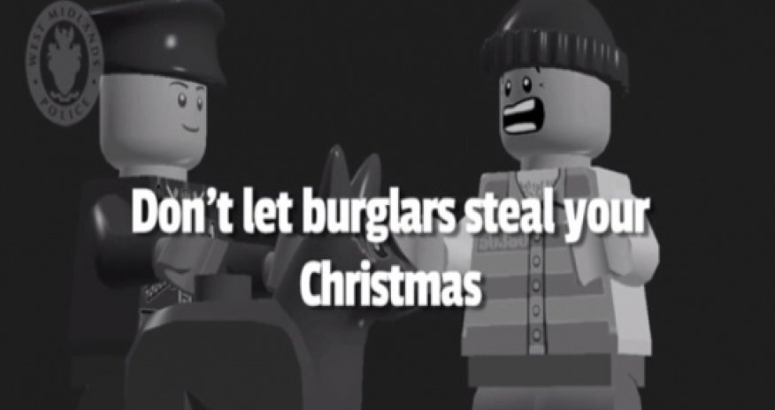 Police release Lego video to beat the Christmas burglars - VIDEO