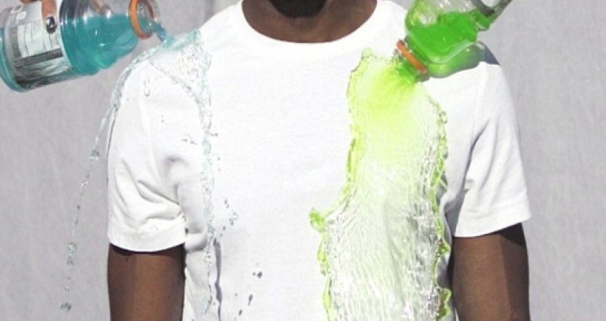 Student invents a t-shirt that's impossible to stain