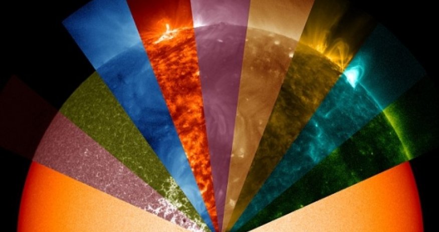 Nasa reveal that our sun's rainbow colours are invisible to the naked eye