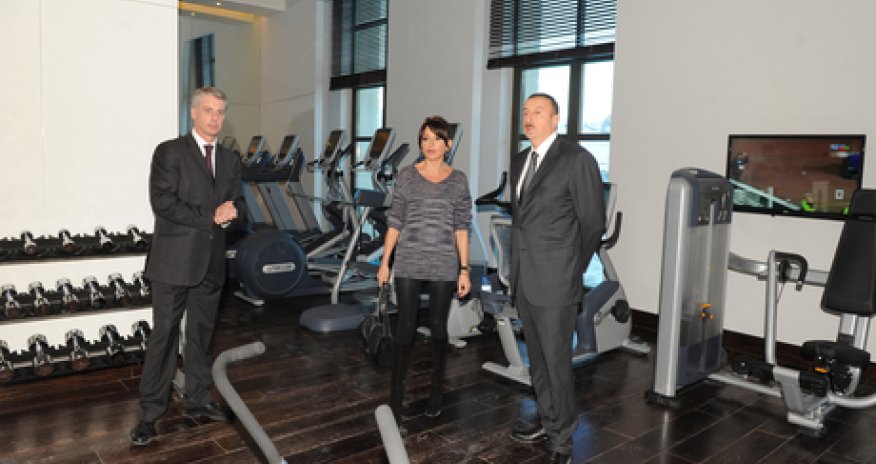 President Aliyev attends opening of new hotels in Qusar - PHOTO