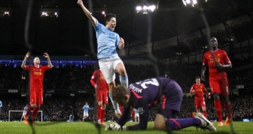 Mignolet howler helps Manchester City beat Liverpool