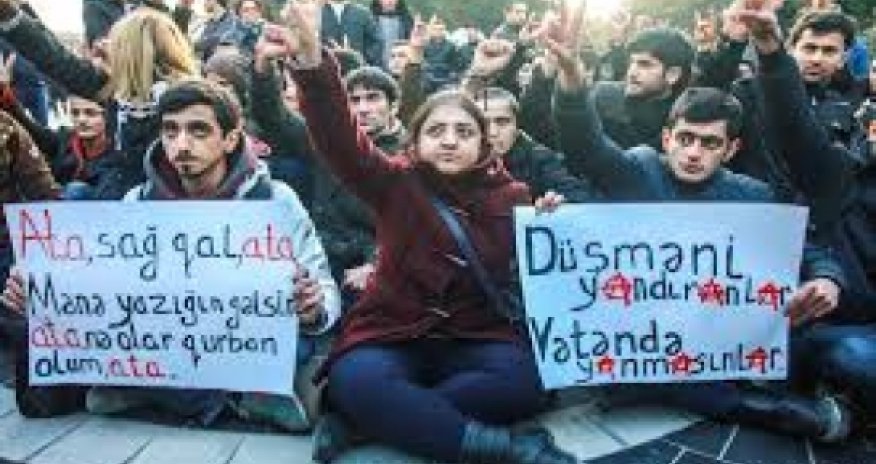 Six jailed over rally for Azeri man who immolated himself