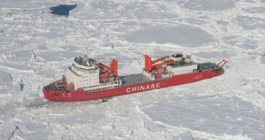 Antarctic rescue: Chinese ship stuck in ice