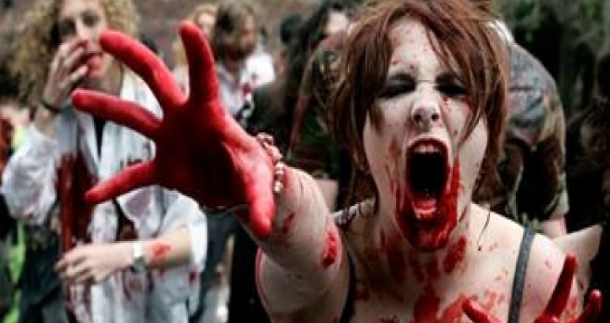 Someone has been watching too many horror flicks...