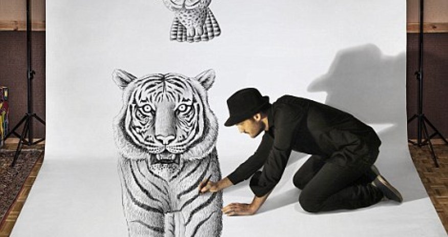 Pictures come alive with this artist 3D paintings - PHOTO