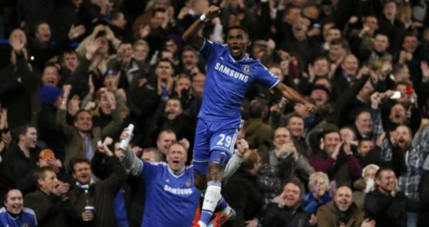 Samuel Eto’o sinks Manchester United with hat-trick