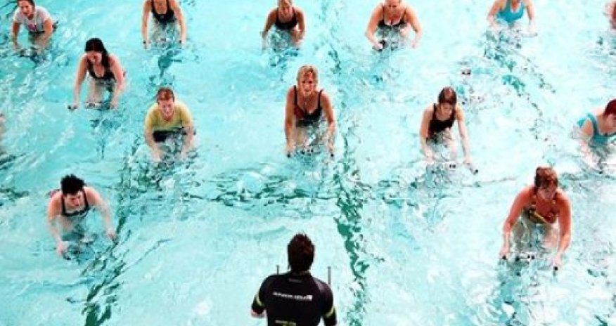Hydrospinning: the fitness craze that makes your spin class look easy