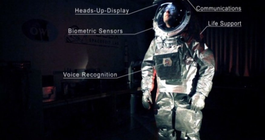 The spacesuit inspired by medieval armor, made for walking on Mars