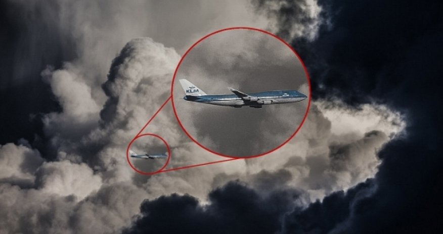 Flying into the storm - PHOTO