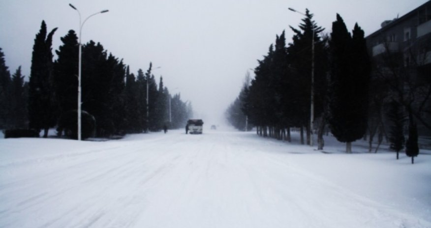 All roads in Azerbaijan is open except for Agsu pass