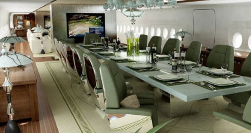 Azeri President Ilham Aliyev has a new plane - PHOTO