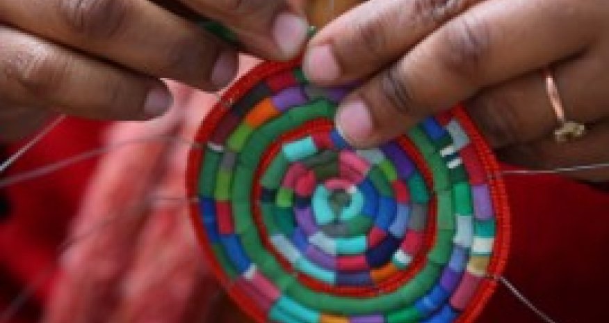 They turn into eye-popping artwork, of course - PHOTO