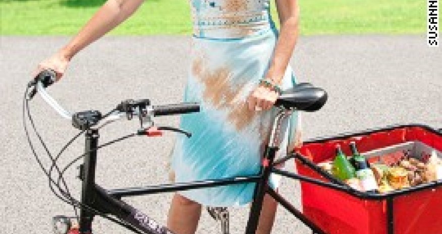 Sperm, groceries, and mail: Why bike is best for precious cargo - PHOTO