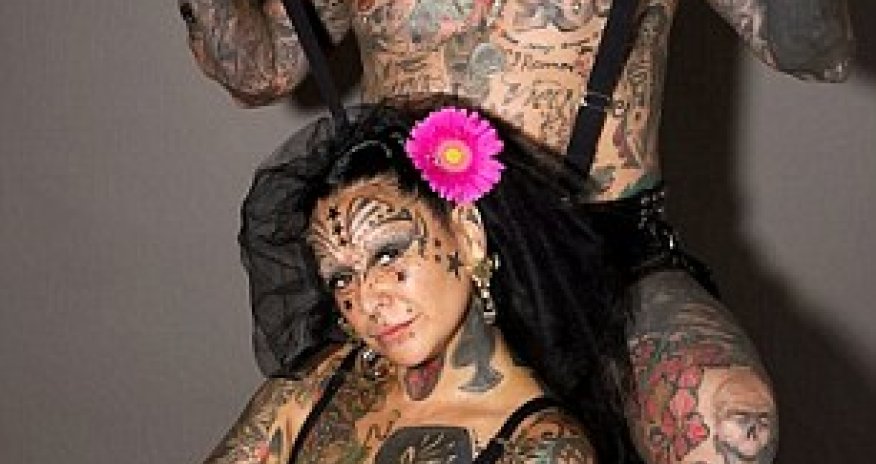 Argentinian couple are the world's most inked lovebirds - PHOTO