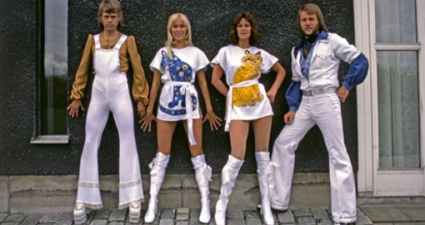 Abba admit outrageous outfits were worn to avoid tax