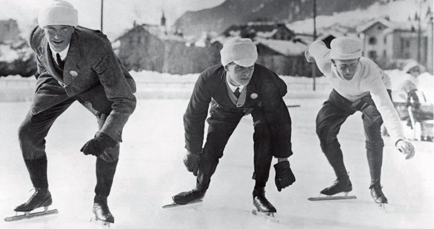 What athletes looked like in the first ever Winter Olympics in 1924 - PHOTO
