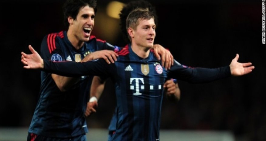 Champions League: Bayern Munich defeats Arsenal, Milan loses