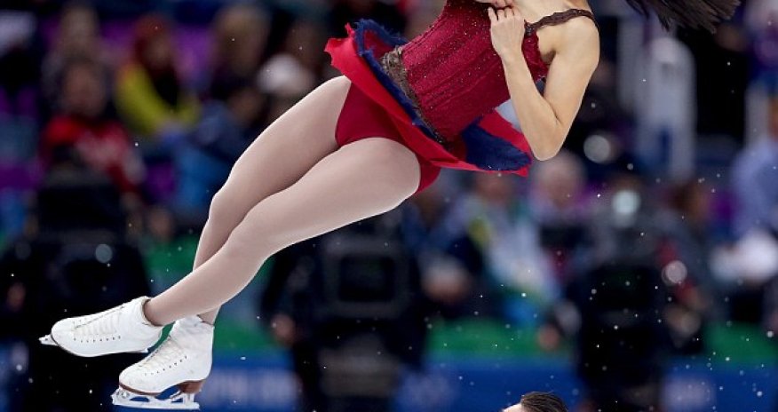 Olympic ice dancers captured giving it their all at Sochi 2014 - PHOTO