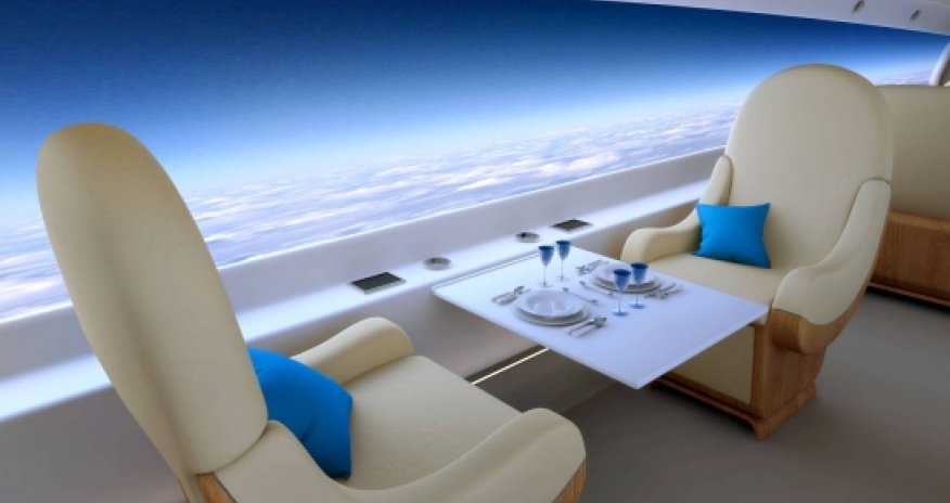 The future of travel: Supersonic jets without windows - PHOTO