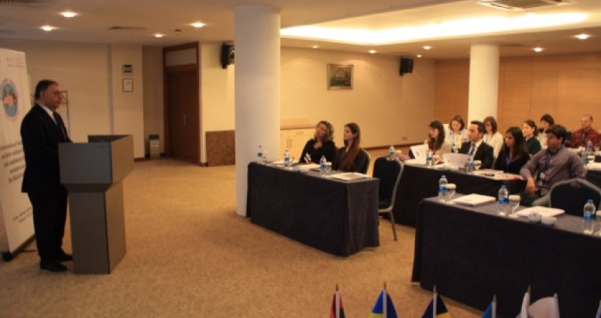 Mollazade speaks about regional conflicts at Istanbul forum - PHOTO