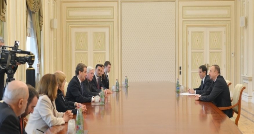 AJC delegation meets Azeri president, foreign minister In Baku