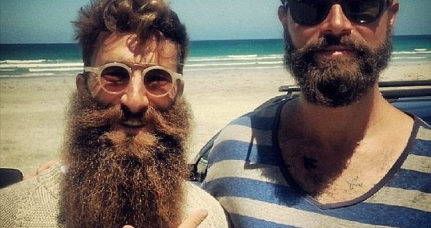 The man who's selling his beard for $1million - PHOTO