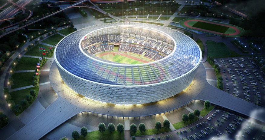 Azerbaijan President Aliyev promises "best possible venues" at Baku 2015 - PHOTO