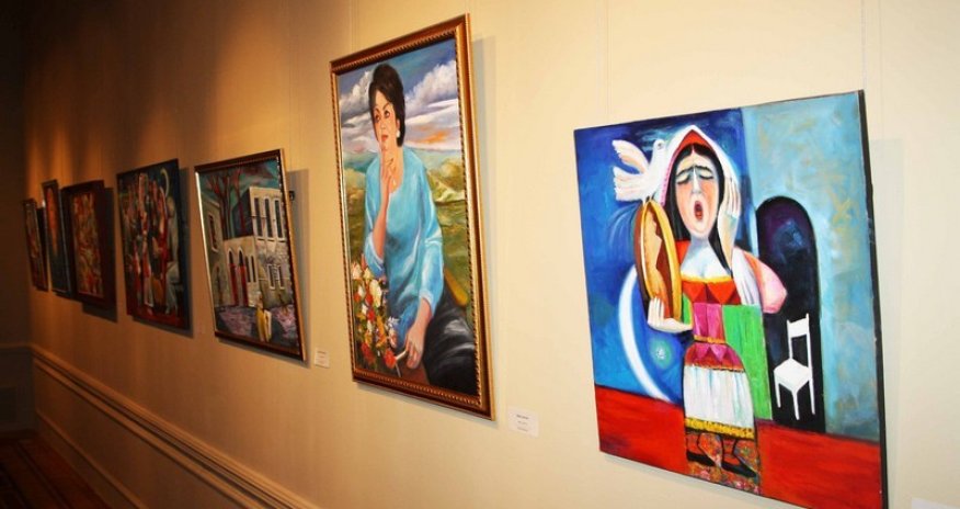 Baku hosts art exhibition by Ashraf Heybat - PHOTO
