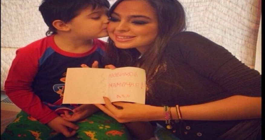 Leyla Aliyeva's twin sons congratulate her on March 8