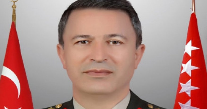 Turkey`s Land Forces Commander Hulusi Akar arrives in Azerbaijan