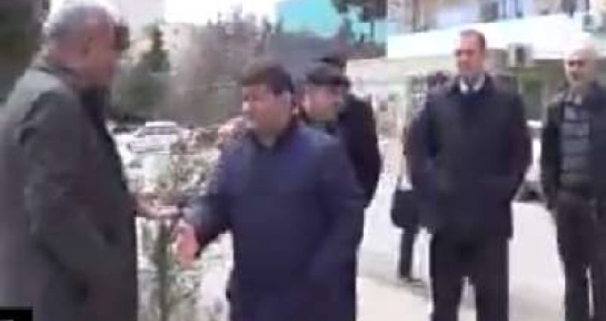 Yasamal residents protest felling of trees - VIDEO