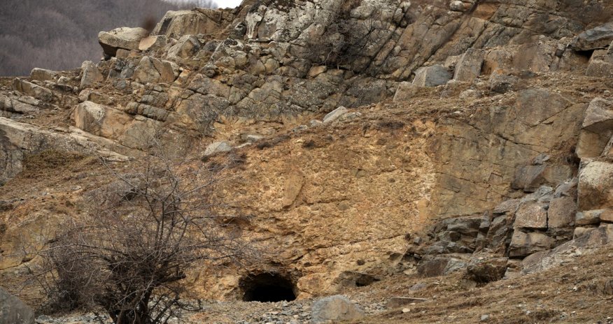 Historical monuments: ancient Albanian temple in Hajikand - PHOTO