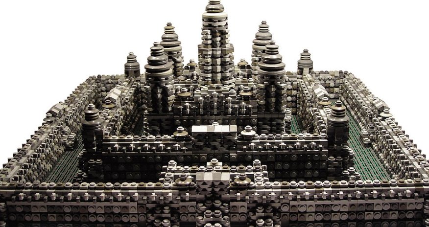 World's most famous treasures built out of LEGO for new book - PHOTO