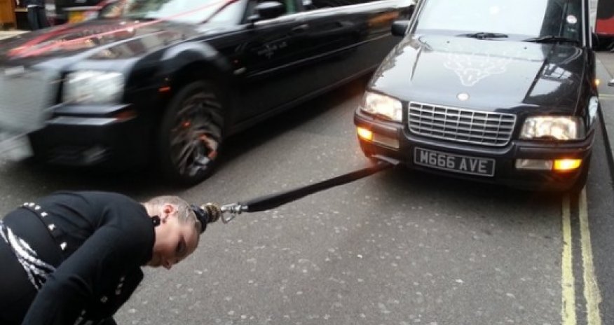 How do you make hair strong enough to hang from?