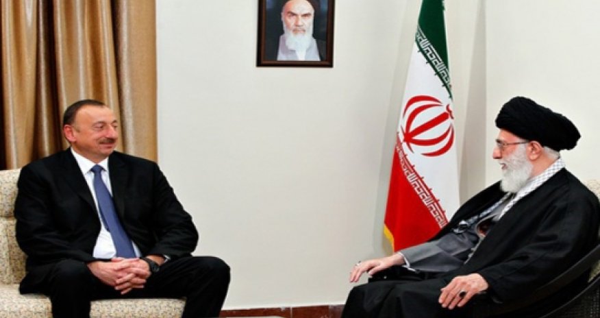 Azeri president meets Iran's supreme leader in Tehran