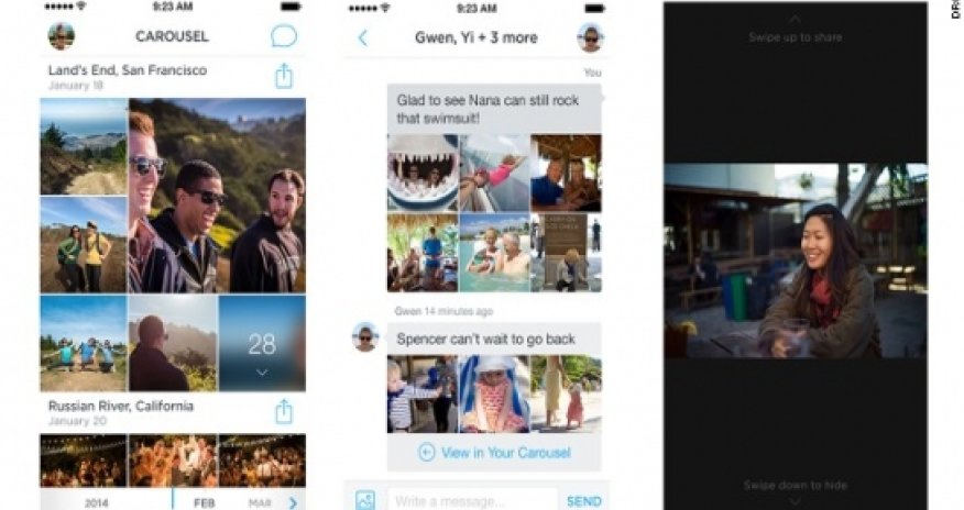 Dropbox to organize photos with new Carousel app